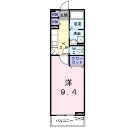 ボヌール　レイワＡの物件間取画像